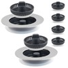Kitchen Sink Drain Strainer Stopper, Stainless Steel Wrapped Pop Up