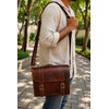 American Blue Bicycle Bag Leather Handlebar Bag Women Men