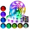 Hually LED Strip 3 Metres, USB, Waterproof, RGB with Remote