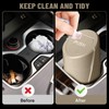 Car Trash Can Bin with Lid - 2 Packs Car