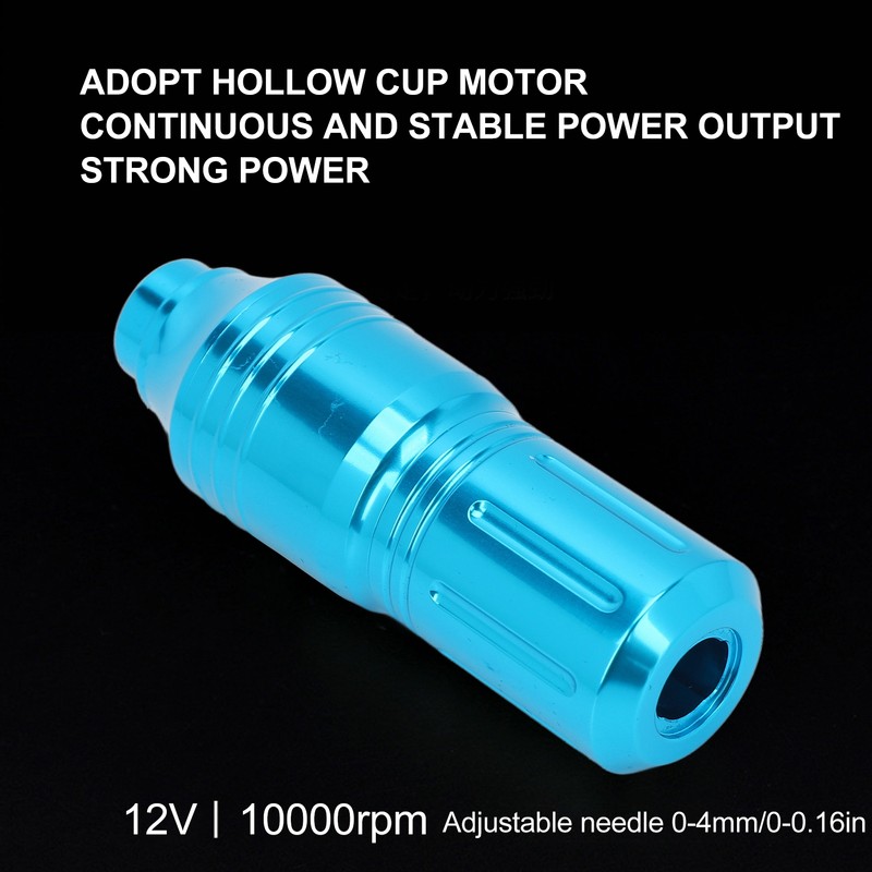 Tattoo Pen Machine Professional Powerful Motor RCA Interface Rotating Tattoo