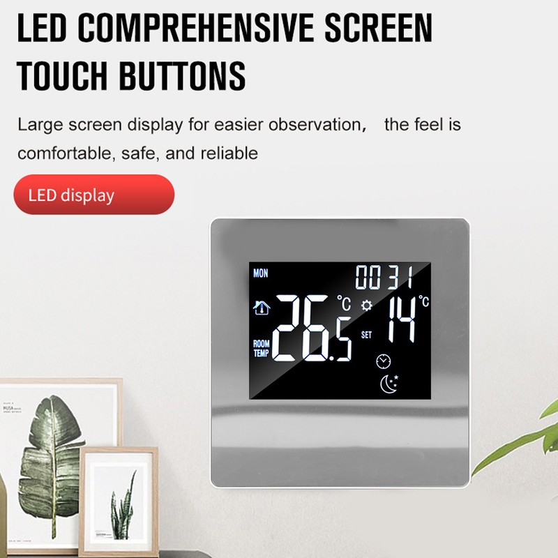 3A Smart Thermostat LCD Display Programmable Widely Used Water Heating