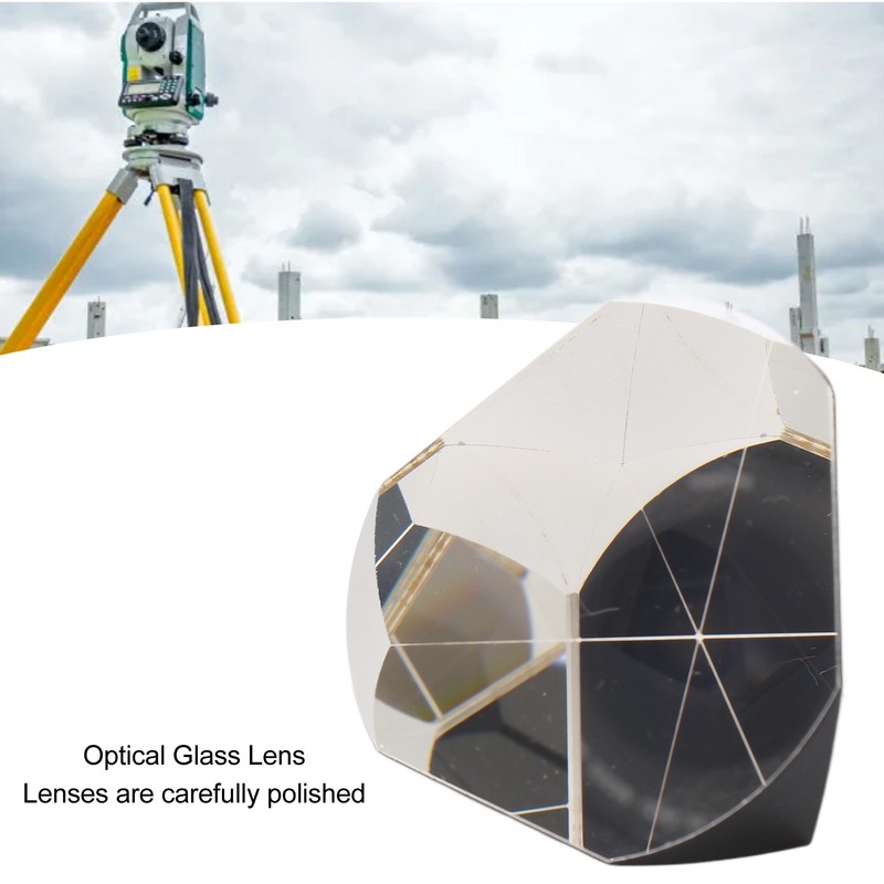 Corner Cube Prism High Accuracy Silver Coated K9 Optical Glass