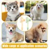 COACOM 2 Pieces Pet Comb, Multifunctional Comb, Pet Cleaning Tools,