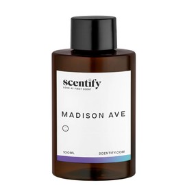 Scentify Madison Ave Aroma Oil Refill Scent for Oil Diffusers Luxurious Relaxing Aromatherapy Fragrance 100ml, 3.38oz