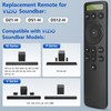for VIZIO-Soundbar-Remote-Replacement，Backlit Display Remote for Home Theater Sound Bar，D21-H D51-H