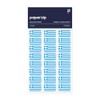 PAPERZIP - Greece Flags (Γαλανόλευκη, Galanólefki) – 48 Stickers for