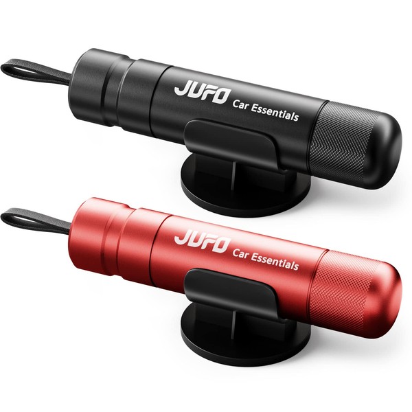 JUFO 2 packs Car Escape Tool with Seat Belt Cutter