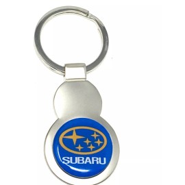 Subaru Logo KeyTag Keyring Key Chain Outback Foreseter Legacy Wrx Sti Impreza