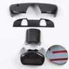 Voodonala for Challenger ABS Carbon Fiber Interior Rearview Mirror Cover