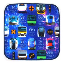 COLORFUL CANDY STYLE N8650300 Handkerchief Towel, Set of 2 Different Patterns, Handkerchief Towel, Single Item, Handkerchief Towel, Super Express, Elementary School, Kindergarten, Kids, Cool, Stylish,