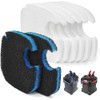 Replacement Canister Filter Pads Compatible with AMOSIJOY、Pondforse、Coospider-repta 172/225/265GPH Aquarium External