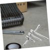 GLEAVI 4pcs Ratchet Wrench Extension Set Wobble Extension Tool for