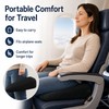 Memory Foam Seat Cushion for Long Sitting – Breathable Non-Slip