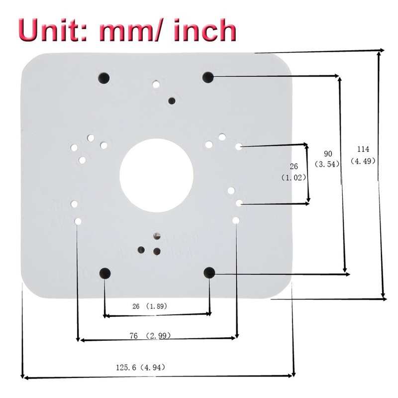 PFA152-E Pole Mount Bracket for IP Camera