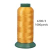 1000Yard Nylon Sewing Threads Gold Nylon Thread for Sewing,Purses, Bags,