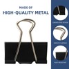 100 Pcs Binder Clips Assorted Sizes, Metal Clips for Office,