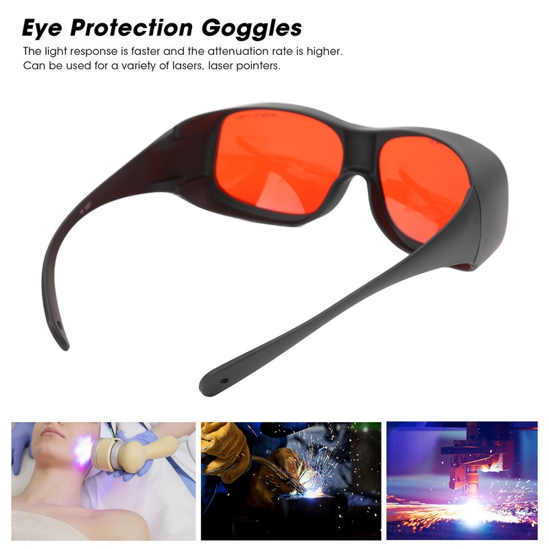 532NM Laser Safety Goggles with Red Lens Protecting Your Eyes