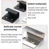 20mm Ceramic Tile Display Hooks Stainless Steel Flat J Hooks