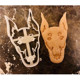 Doberman Pinscher Cookie Cutter and Dog Treat Cutter - 3 inch