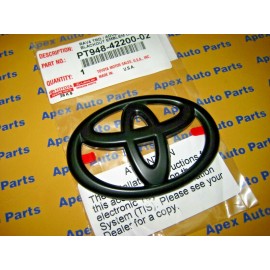 Toyota Rav4 Rear Blackout Emblem Overlay 2019-2021 Adventure & TRD Off Road OEM