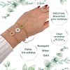 ONDEGO® GESCHENK Kompass Glücksbringer Motivation Erfolg beste Freundin Armband Freundschaftsarmband