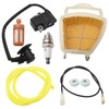 Anxingo 11401404401 Air Filter with Ignition Coil Spark Plug Kit,