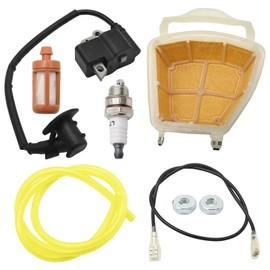Anxingo 11401404401 Air Filter with Ignition Coil Spark Plug Kit, Replacement for Stihl MS311 MS362 MS391 Chainsaw