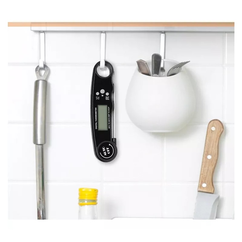 L&T Termómetro De Cocina Digital Para Alimentos Contra Agua