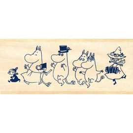 Beverly Moomin Stamp Stamp TSW-137 Moomin Family