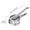 Potato Ricer, 15oz Stainless Steel Potato Masher with Ergonomic Handle