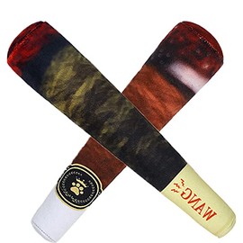 2-Pack Funny Dog Toys Cool Plush Squeaky Soft Dog Toys for Medium, Small and Large Dogs Interactive Squeaky Sound Cute Dog Puppy Birthday Gifts Cool Stuffed Dog Toys CA