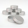 10x 10ml Aluminium Lip Balm Pots 10ml Capacity Empty Small