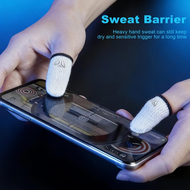 Sleeves - Manicotti per dita da gioco, ultra sottili, 0,3