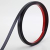 Matte Black Molding Trim, Peel and Stick Mirror Border Design,