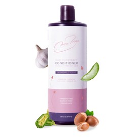 Nora Ross Garlic Shampoo and Conditioner Set with Chamomile – Color-Safe Thickening & Volumizing Hair Growth Shampoo & Hydrating Conditioner Duo for Normal to Dry, Thinning Hair for Men & Women – 16oz