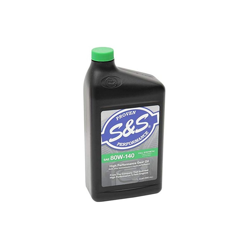 S&S Cycle High Performance Synthetic Big Twin Gear Oil -