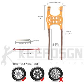 KEEPDSGN For Kia Sorento Car SUV Wheel Snow Tire Chain Anti Skid Emergency Mud Rain Safe