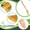 ToolSpace Curved Calorie Binding Brush, Radiator Brush, Width 36 mm,