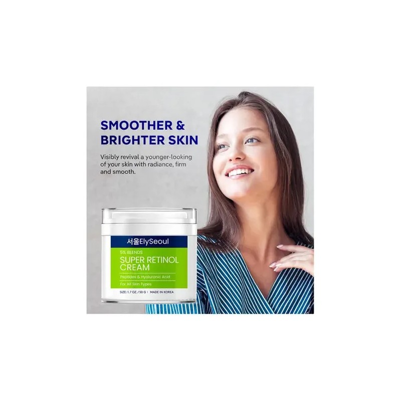 Crema De Retinol Para La Cara Con Pptidos Y Cido