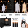 Large Hanging Swing Ghost for Halloween – Light-Up Flying Ghost