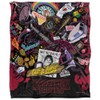 Stranger Things Stranger Things Day Icons Coperta super morbida al
