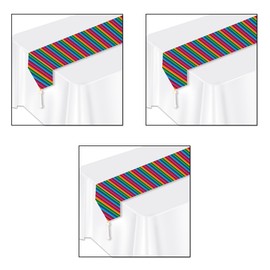 Printed Fiesta Table Runner Pack of 3