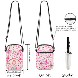 Singer Gift Pink Pony Club Crossbody Bag Lyrics Gift Music Lover Gift Midwest Princess Gift (Pink Club CR EU)