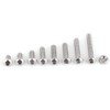 Bolts, 160pcs Stainless Steel SS304 Hex Socket M5 Screws Bolts