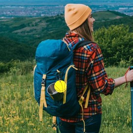 Basketball Reflective Pendant - Reflector Key Reflective Key Chains Set of 10 | Waterproof High Visibility Safety Keyrings Reflective Gear for Hiking Running Camping