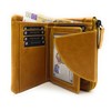 Lemasi Genuine Leather Wallet with RFID Protection, Outer Latch, Worry