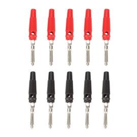 Bindpo P3008 10PCS 4mm Banana Plug Screw Connection for Speakers Amplifier
