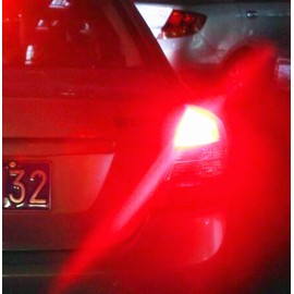 Alla Lighting T20 W21W 7443 7440 LED Bulbs, Red Turn Signal, Brake Stop, Tail Lights, 7440LL 7443LL High Power Super Bright Replacement