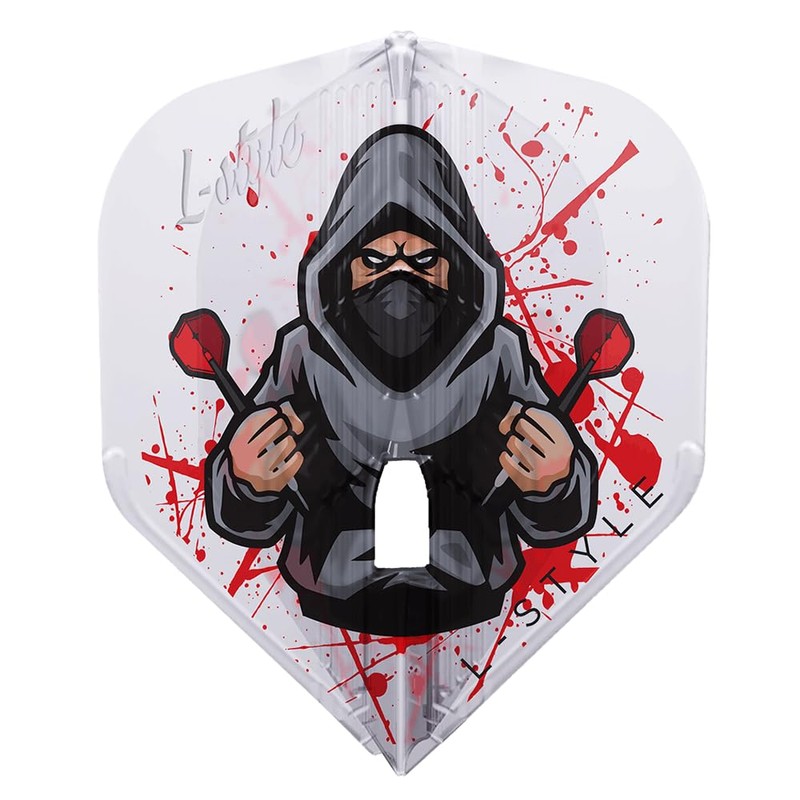 L-Style L1 Kami Rene Eidams V4 Clear White Dart Flights